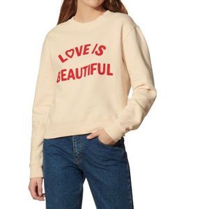 Sandro Love is Beautiful Sweatshirt